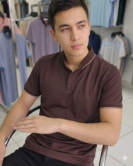 Beystil Erkek Kahve Polo Yaka T-Şhirt 263464 - Beystil