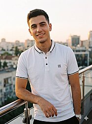 Beystil Erkek Beyaz Polo Yaka Logo Detaylı T-Şhirt 263467 