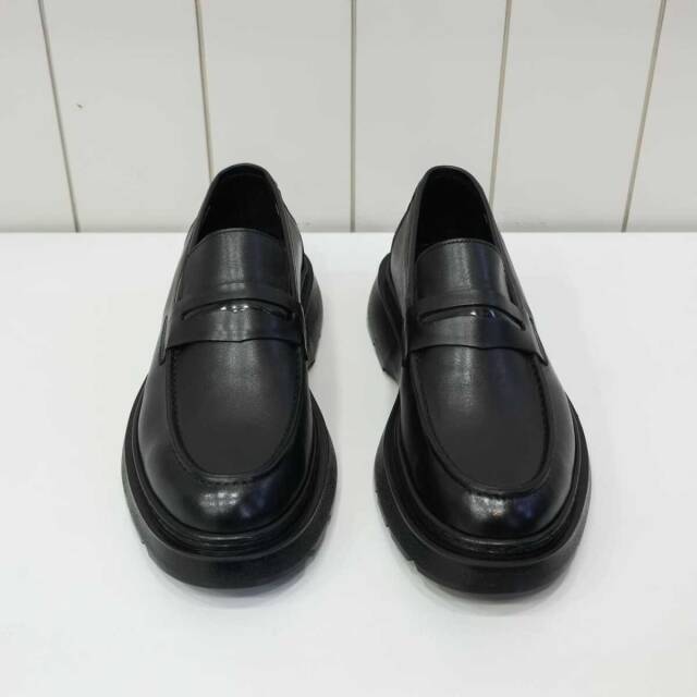 Beystil Hakiki Deri Siyah Corcik Erkek Ayakkabı - 