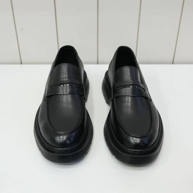 Klasik Deri Corcik Ayakkabı Siyah - 