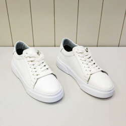 Beystil Hakiki Deri Klasik Casual Beyaz Erkek Ayakkabı 